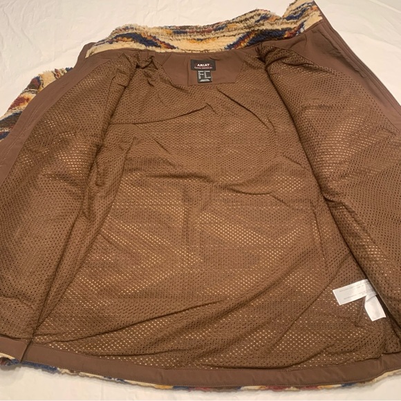 Ariat Chimayo Fleece Jacket Sunset Saltillo JCD New Women’s XL - Picture 6 of 11